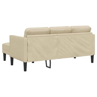 Bankstel Cr&egrave;me 173 x 131 x 67 cm Stof 4