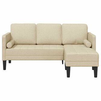 Bankstel Cr&egrave;me 173 x 131 x 67 cm Stof 5