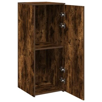 Opbergkast 40x45x103,5 cm bewerkt hout gerookt eikenkleur 4