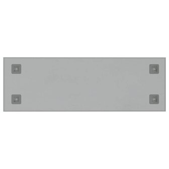 Magneetbord voor aan de wand 80x30 cm gehard glas wit 4