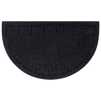 Deurmat halfrond 45x75 cm rubber en kokosvezel 3