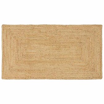 Tapijt Beige 80 x 150 cm Jute 1