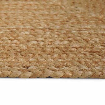 Tapijt Beige 80 x 150 cm Jute 5