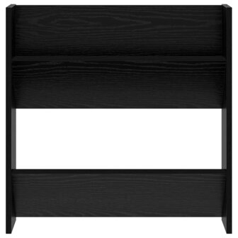 Wand Schoenenkasten met plank Anders Zwart eiken Bewerkt hout 5