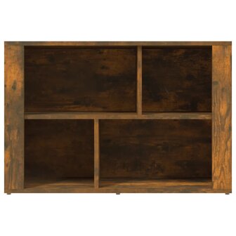 Dressoir 80x30x54 cm bewerkt hout gerookt eikenkleurig 5