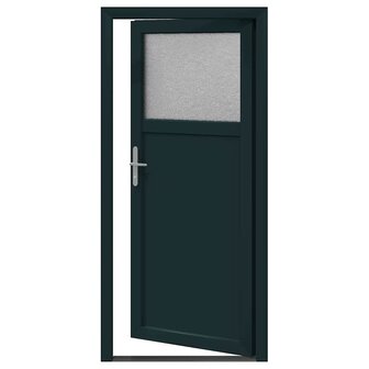 Voordeur Antraciet PVC 5