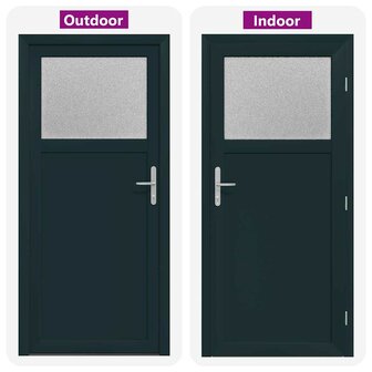 Voordeur Antraciet PVC 6