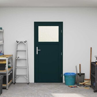 Voordeur Antraciet PVC 3