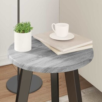Tafelblad Grijs sonoma 30 x 30 x 1.5 cm Bewerkt hout 4