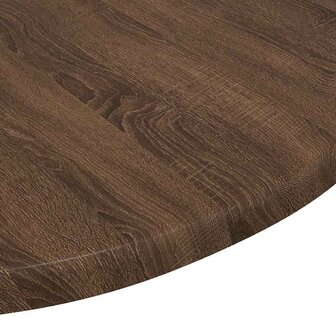 Tafelblad bruin eikenkleur 50 x 50 x 1.5 cm Bewerkt hout 7