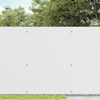 Tuinhek Dubbelzijdig Wit 1,8x5 m PVC 3