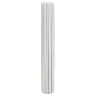 Tuinhek Dubbelzijdig Wit 1,8x5 m PVC 4