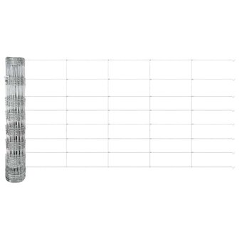 Weidehekwerk Zilver 25 x 0.8 m Gegalvaniseerd staal 4