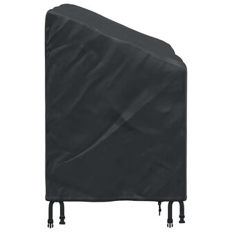 Tuinbankhoes Zwart 134 x 70 x 65 / 94 cm 210D stof 5