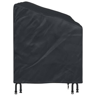 Tuinbankhoes Zwart 175 x 85 x 65 / 94 cm 210D stof 5