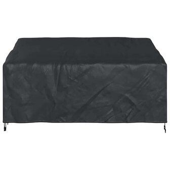 Tuinbankhoes Zwart 185 x 85 x 65 / 94 cm 210D stof 4