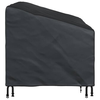 Tuinbankhoes Zwart 160 x 100 x 61 / 89 cm 210D stof 5