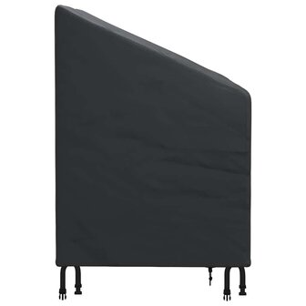 Tuinstoelhoes Zwart 75 x 78 x 65 / 100 cm 600D stof 5