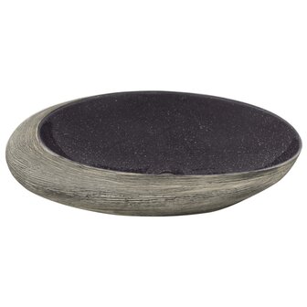 Opzetwasbak ovaal 59x40x14 cm keramiek paars en grijs 4