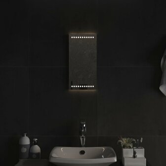 Badkamerspiegel LED 20x40 cm 3