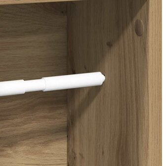 Badkamerkast met rolhouder Artisan Oak 20,5x20x90 cm 7