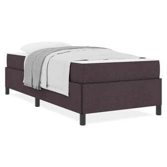 Boxspring bed Bruin 90 x 200 cm Stof, Engineered Hout 4
