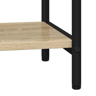 Boekenkast Sonoma eiken 40 x 30 x 109 cm Bewerkt hout 8