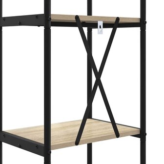 Boekenkast Sonoma eiken 40 x 30 x 109 cm Bewerkt hout 9