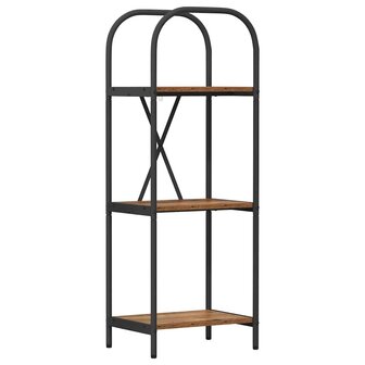 Boekenkast Oud hout 40 x 30 x 109 cm Bewerkt hout 2