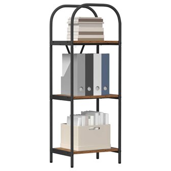 Boekenkast Oud hout 40 x 30 x 109 cm Bewerkt hout 3