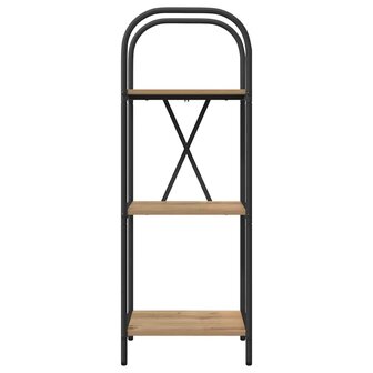 Boekenkast artisanaal eikenkleurig 40 x 30 x 109 cm 5