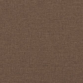 4-delige Loungeset met kussens stof bruin 8