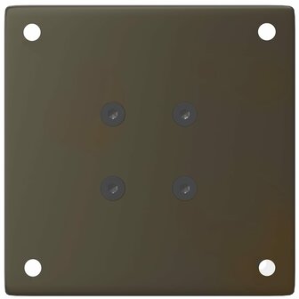Salontafelpoten 4 st 42-44 cm staal naturel 7