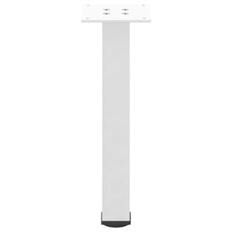 Salontafelpoten 4 st 30-32 cm staal wit 5