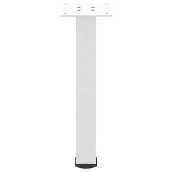 Salontafelpoten 4 st 30-32 cm staal wit 6