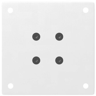 Salontafelpoten 4 st 30-32 cm staal wit 7