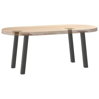 Salontafelpoten 4 st 42 cm staal antraciet 8