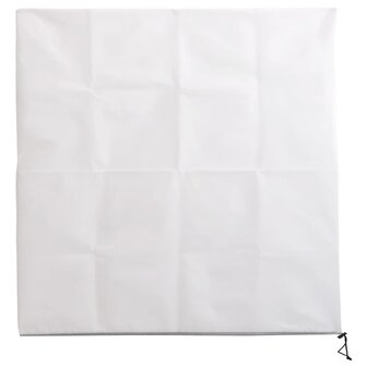 Plantenhoezen met rits 4 st 70 g/m&sup2; 1,55x1,55 m 3