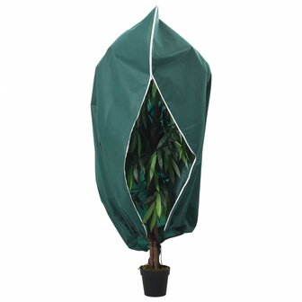 Planthoezen met ritssluiting 4 st 70 g/m&sup2; 2,36x2 m 2