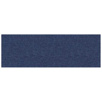 Wandpanelen 12 st 3,24 m&sup2; 90x30 cm stof blauw 3