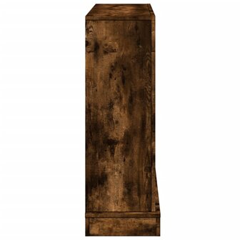 Haardombouw 100x30x87,5 cm bewerkt hout gerookt eikenkleurig 5