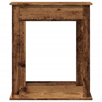 Haardombouw 75x20x87,5 cm bewerkt hout oud houtkleurig 4