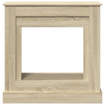 Haardombouw 90x30x90 cm bewerkt hout sonoma eikenkleurig 4