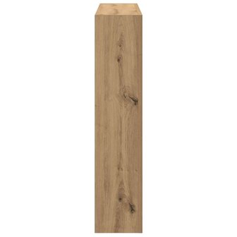 Haardombouw 81x18x82 cm bewerkt hout artisanaal eikenkleurig 5