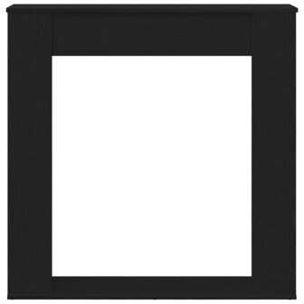 Haardombouw Zwarte Eiken 100x20x100 cm Technisch Hout 5
