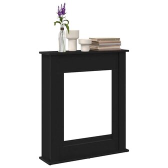 Haardombouw Zwarte Eiken 75x20x87,5 cm Engineered Wood 4