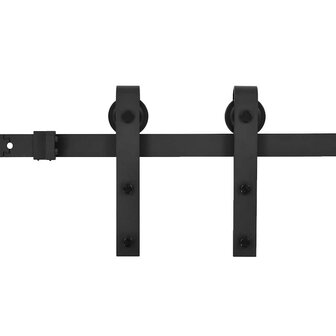 Schuifdeur Bruin 100 x 208 cm Massief grenenhout 7