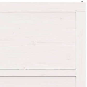 Schuifdeur Wit 80 x 208 cm Massief grenenhout 7
