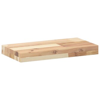 Tafelblad rechthoekig 40x20x4 cm massief acaciahout 5