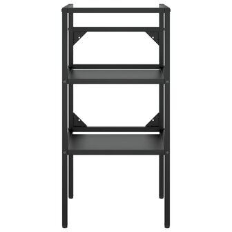 Wastafelframe 40x38x83 cm ijzer zwart 3